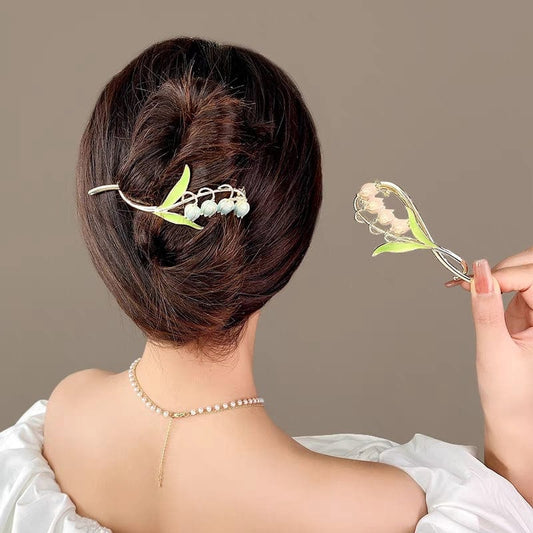 Sweet Bellflower Hair Twist Clip