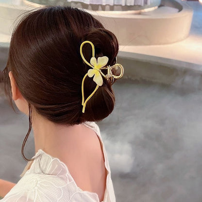 Chic Trendy Colorful Butterfly Chignon Claw Clip Hair Clip