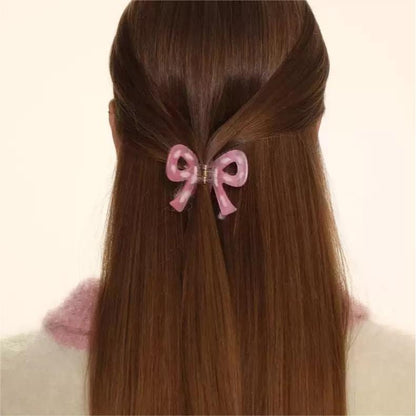Knitting Wool Woven Ribbon Hair Clip