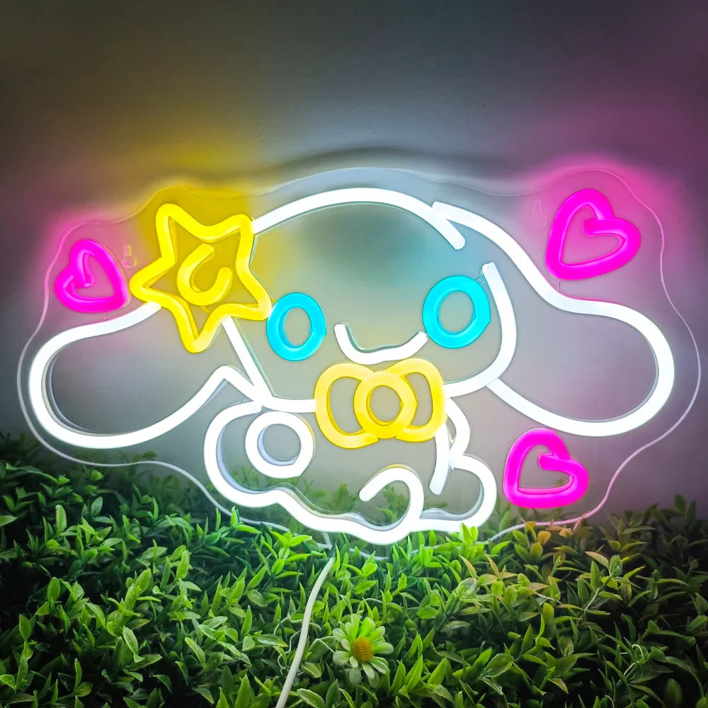 Cute Led Signes Puppy LED Light Up Sign – Sukikawaii
