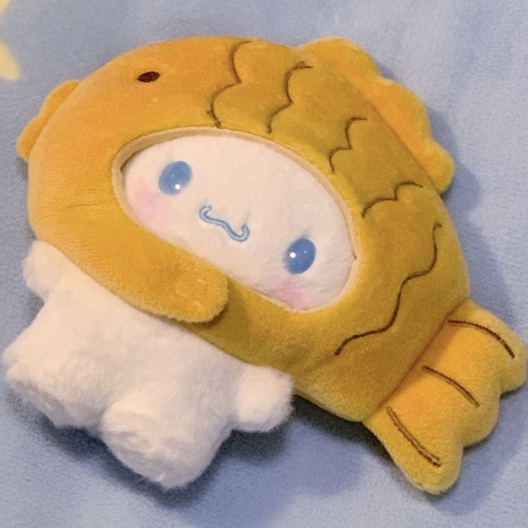 Cinna taiyaki fish plush - cinnamoroll - fish - kawaii - plush - toys