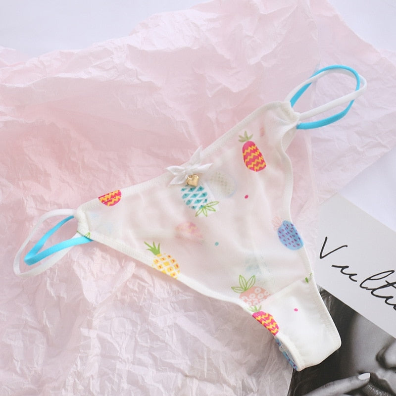 Classic Mesh Thongs - cat undies, panties, panty, thong, thong underwear Kawaii Babe