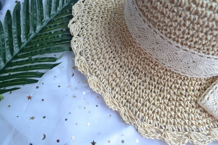 Country Maiden Sun Hat - angelcore, angelic, coquette, dollette, faecore Kawaii Babe