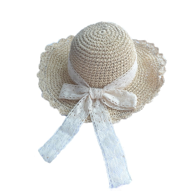 Country Maiden Sun Hat - angelcore, angelic, coquette, dollette, faecore Kawaii Babe