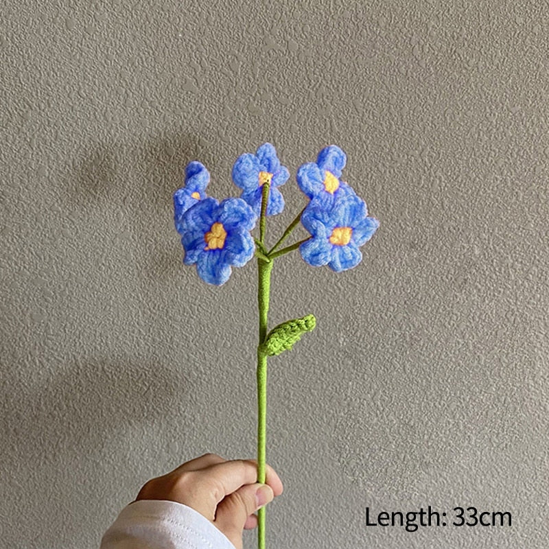 Crochet Flowers - bouquet, crochet, flowers, gift, gifts Kawaii Babe