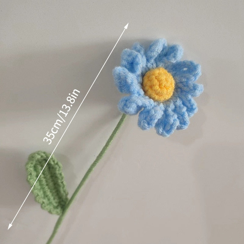 Crochet Flowers - bouquet, crochet, flowers, gift, gifts Kawaii Babe