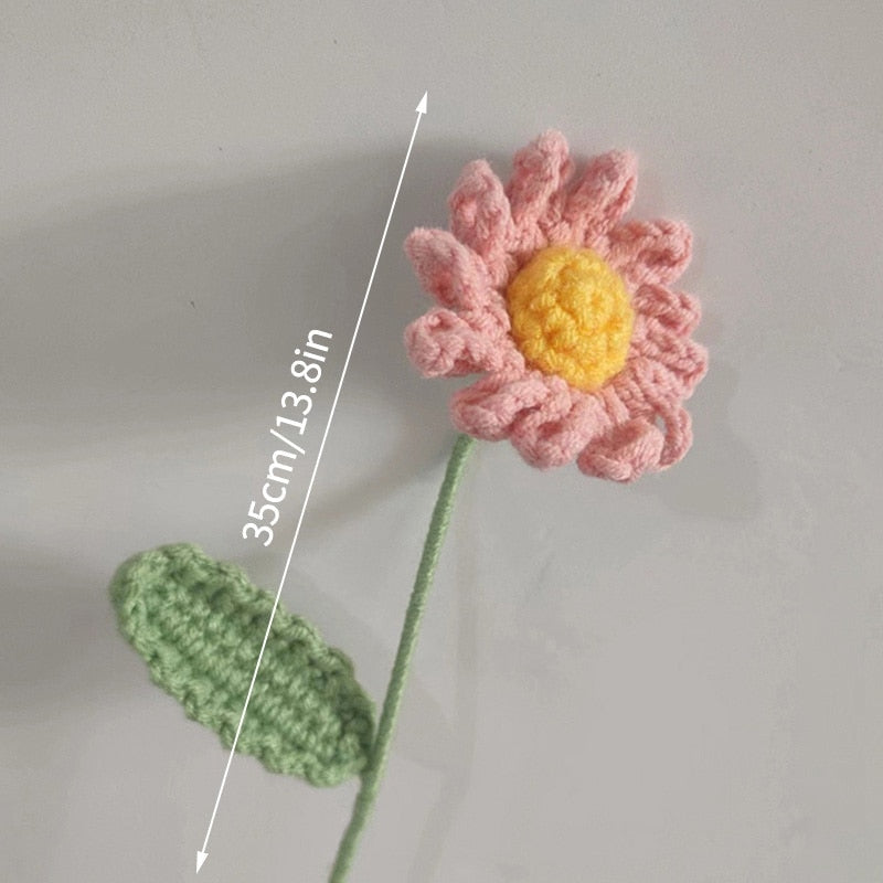 Crochet Flowers - bouquet, crochet, flowers, gift, gifts Kawaii Babe