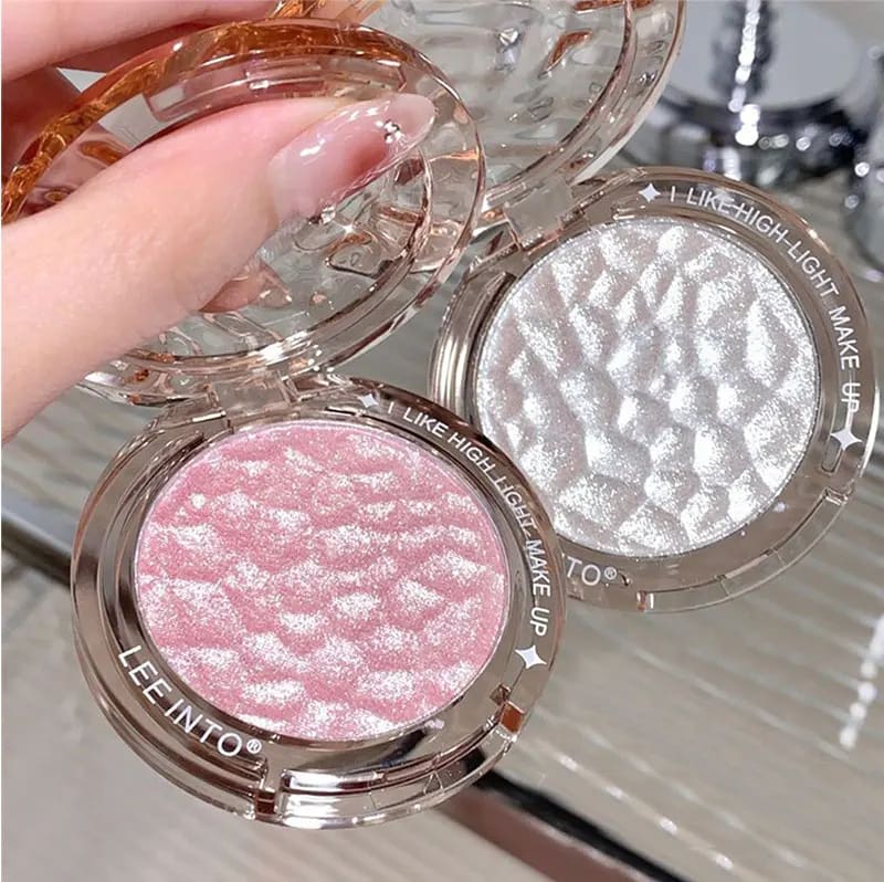 Kawaii crystal flash korean powder highlighter luminizer