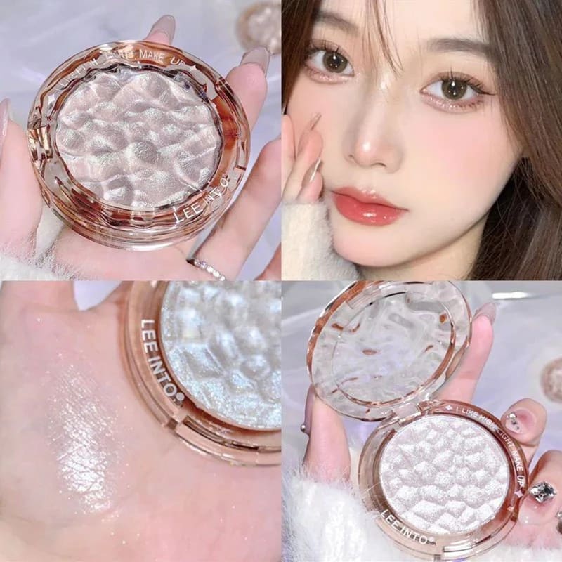 Kawaii crystal flash korean powder highlighter luminizer
