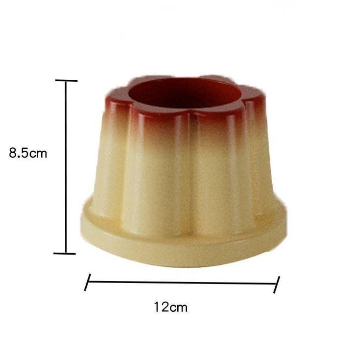 Cute Caramel Pudding Pen Holder