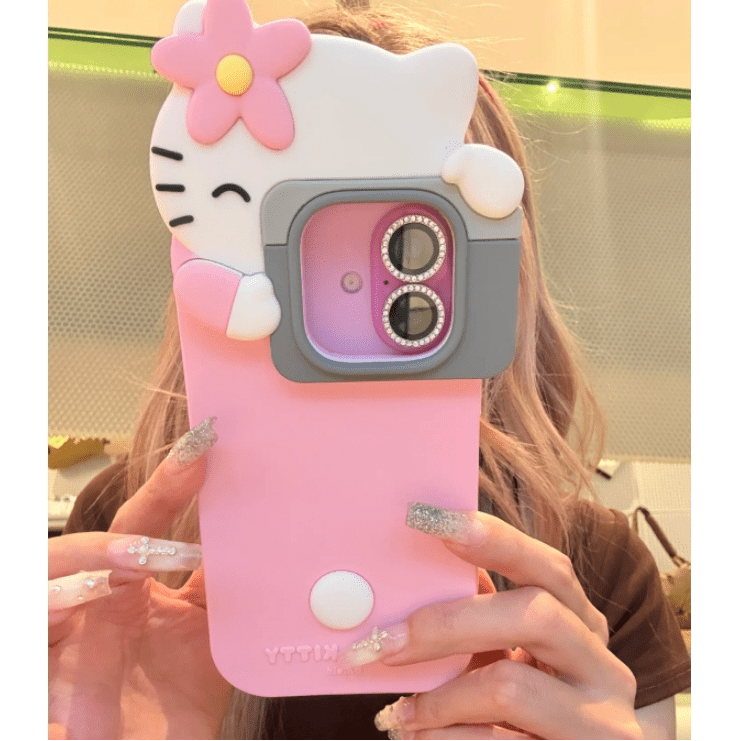 iPhone Photo Hello Kitty Taking Cute Case