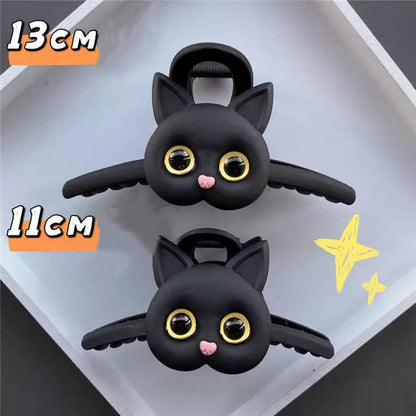 Cute Kitten Acrylic Hair Claw Hair Clip