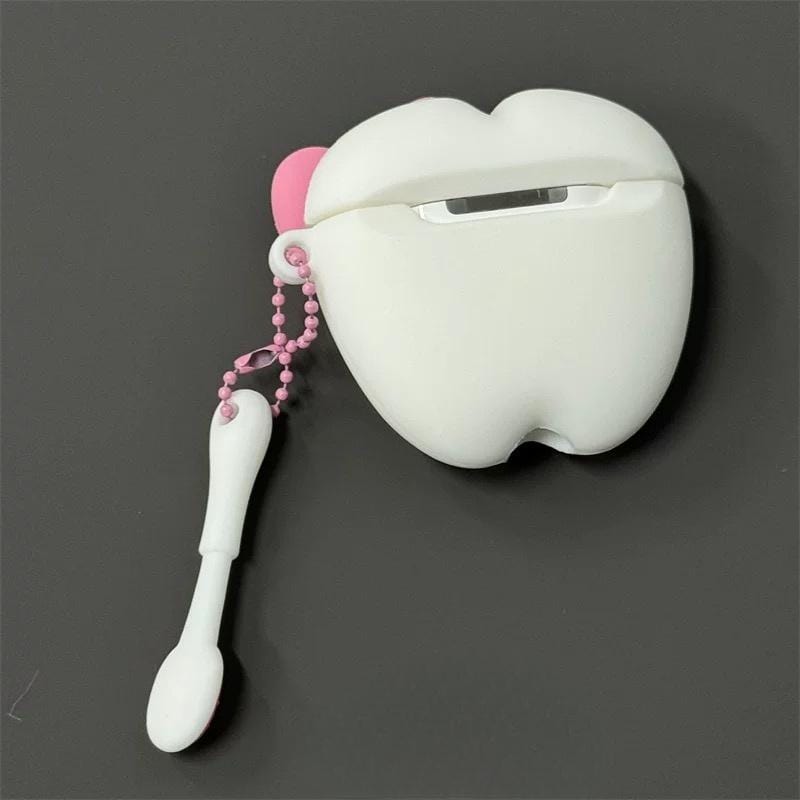 Cute Teeth Kitty AirPods Earphone Case