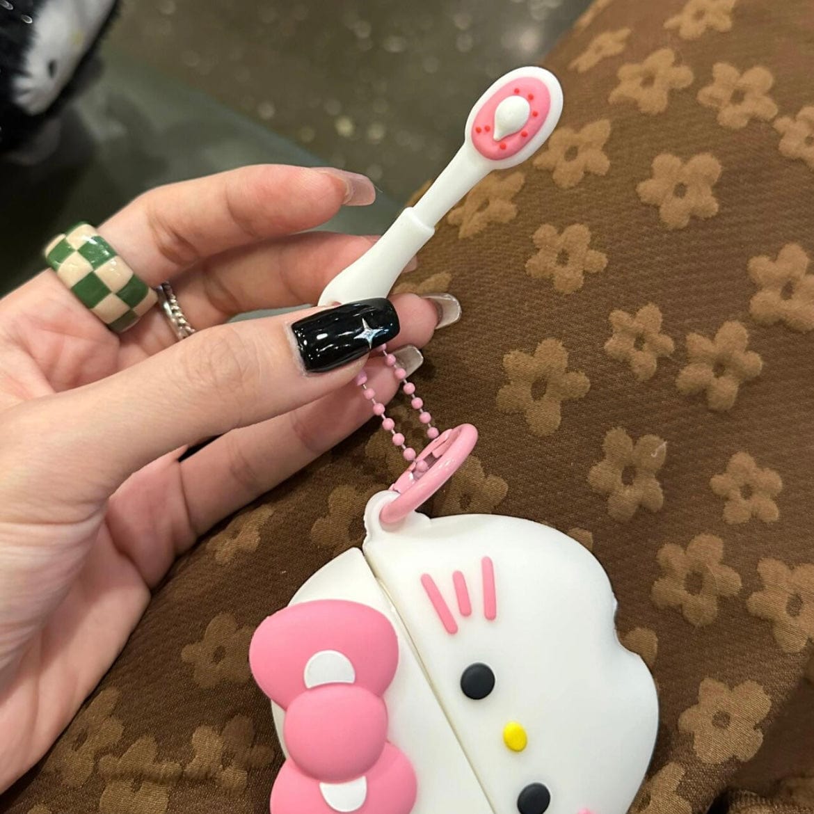 Cute Teeth Kitty AirPods Earphone Case