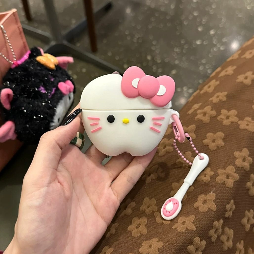 Cute Teeth Kitty AirPods Earphone Case