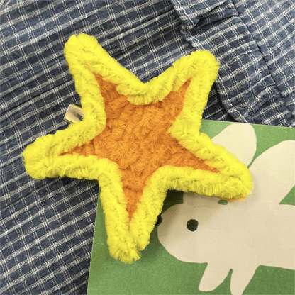 Y2K Plush Star Hair Clip