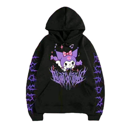 Y2K Evil Kuro Hoodie