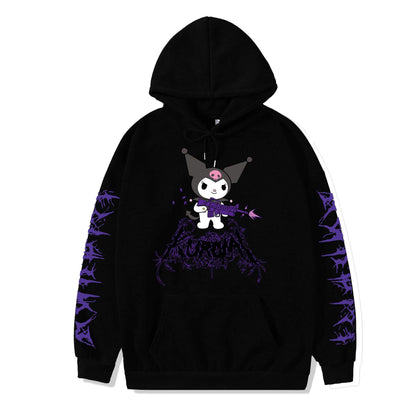 Y2K Evil Kuro Hoodie