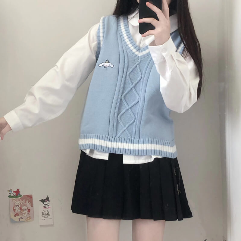 Gilet pull anime mignon