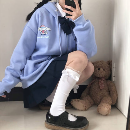 Sweat à capuche Kawaii Melo Cinna Kuro