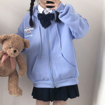 Sweat à capuche Kawaii Melo Cinna Kuro