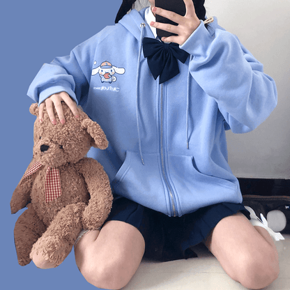 Sweat à capuche Kawaii Melo Cinna Kuro