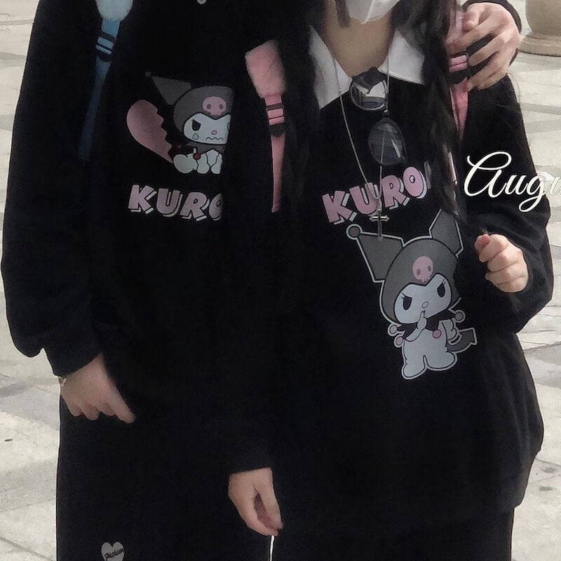 Sweat-shirt polo Kuro Couple 