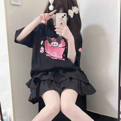 T-shirt mignon de Kuro