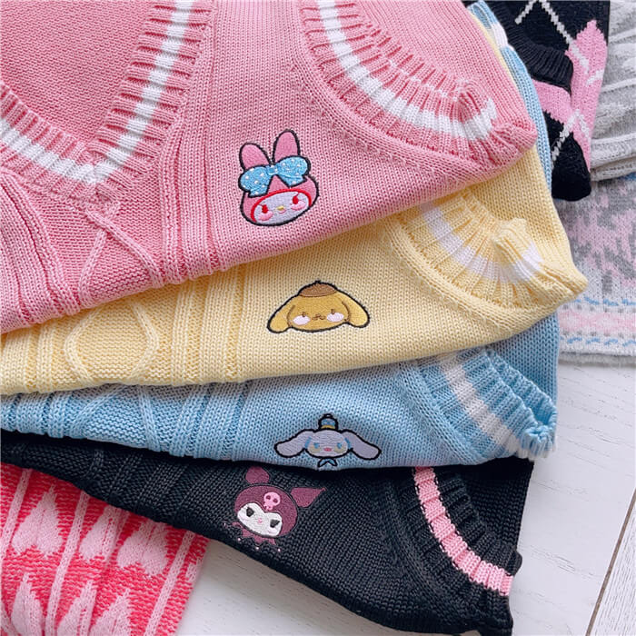 Gilet pull Kawaii Melo Kuro