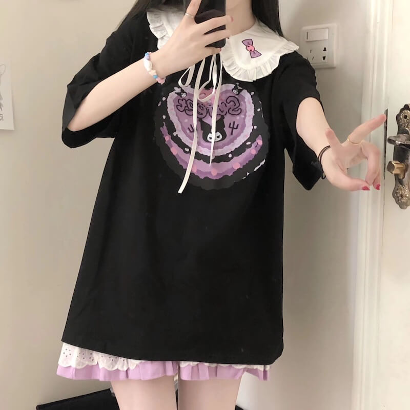 Black Kuro Cake Top