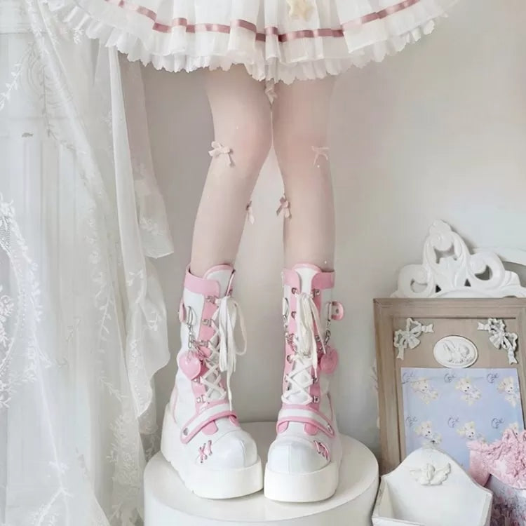 Cyber punk babydoll booties - boot - booties - boots - combat - cyber