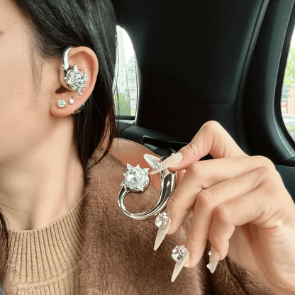 Cyberpunk Replaceable Magnetic Decor Wireless Bluetooth Earphones