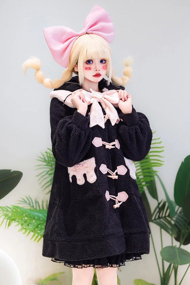 Unicorn Bowknot Long Coat with Long Sleeves for Sweet Lolita Style