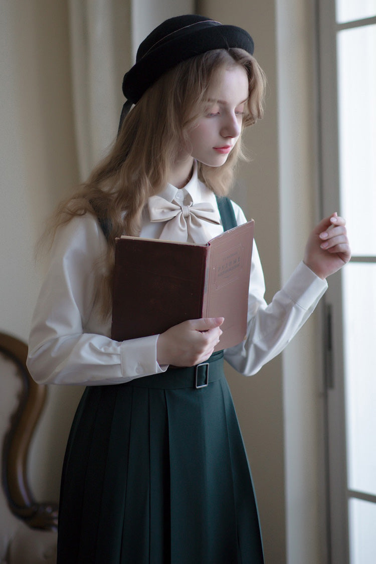 Emerald Artemis Sweet College Style Elegant Lolita Jumper Gown