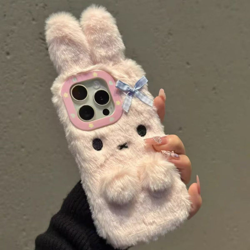 Cute Plush Bunny Phone Case KI686