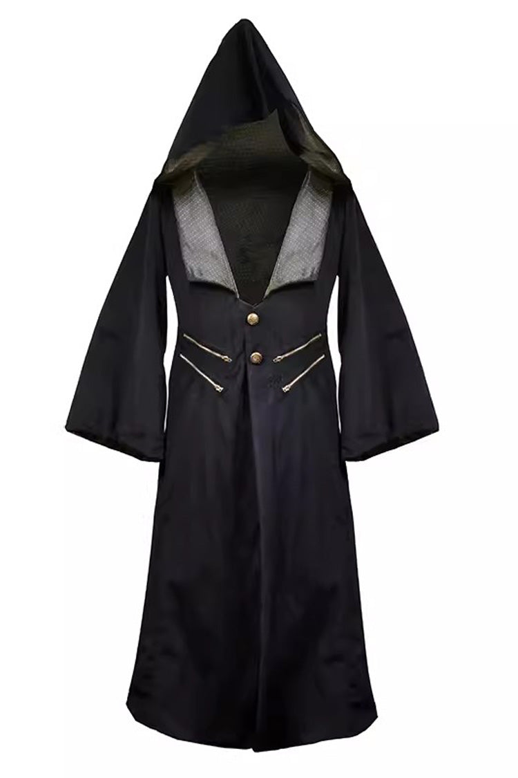 Prince-Style Single-Breasted Wizard Robe Coat