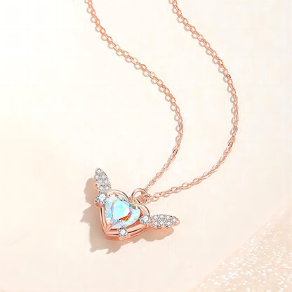 Sweet Heart Wings Necklace