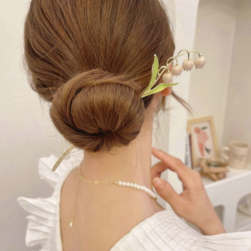Dainty Floral Hair Claw Clip - claws, coquette, hair, hair accessories, hair claw Kawaii Babe