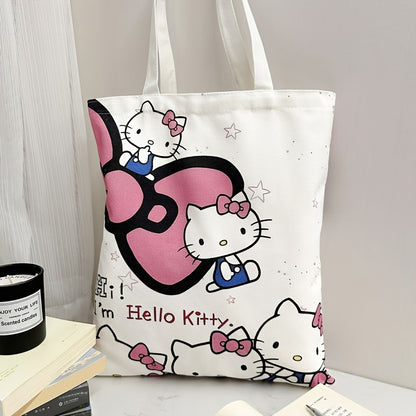 Kitty Pink Canvas Bag