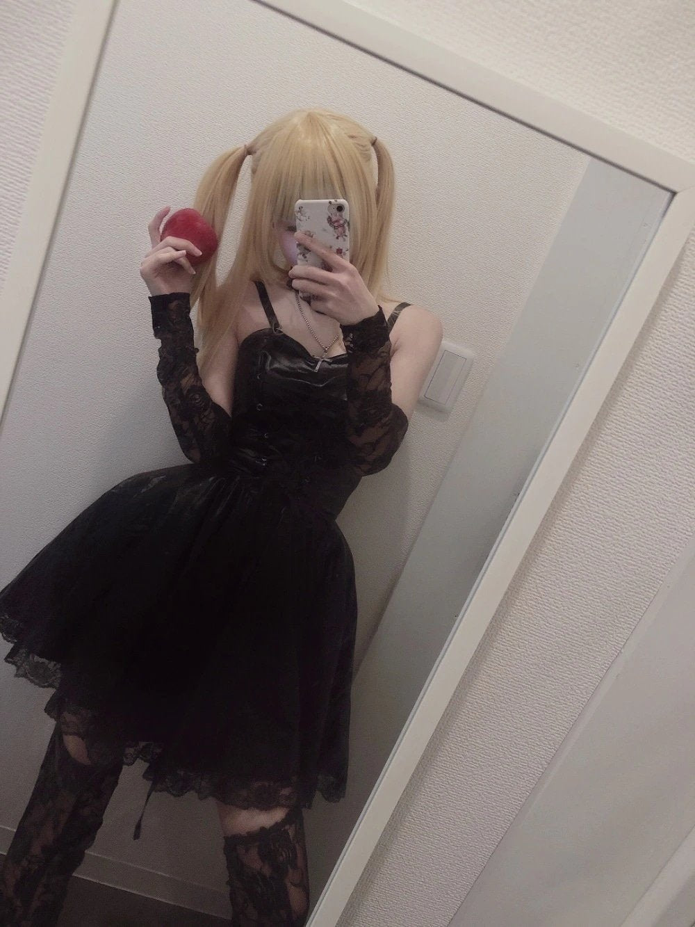 Death note misa amane cosplay set - black - cospalyer - cosplay - death note