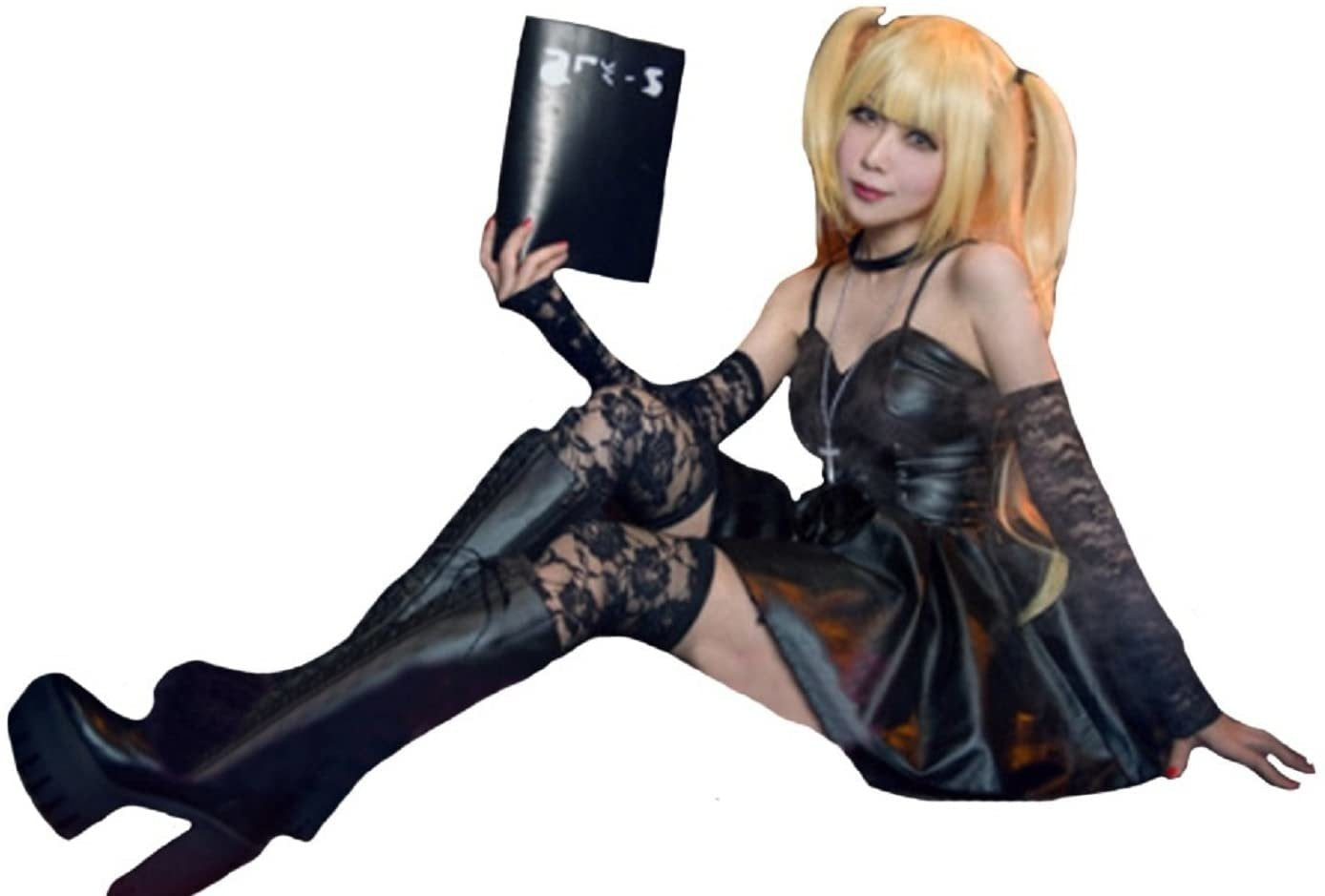 Death note misa amane cosplay set - black - cospalyer - cosplay - death note