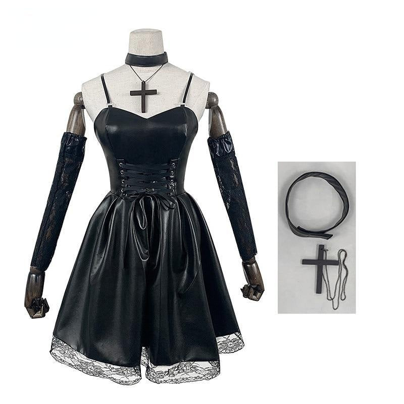 Death note misa amane cosplay set - black - cospalyer - cosplay - death note