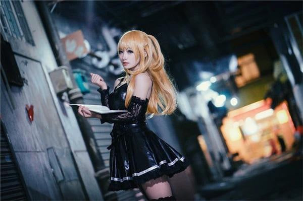 Death note misa amane cosplay set - black - cospalyer - cosplay - death note