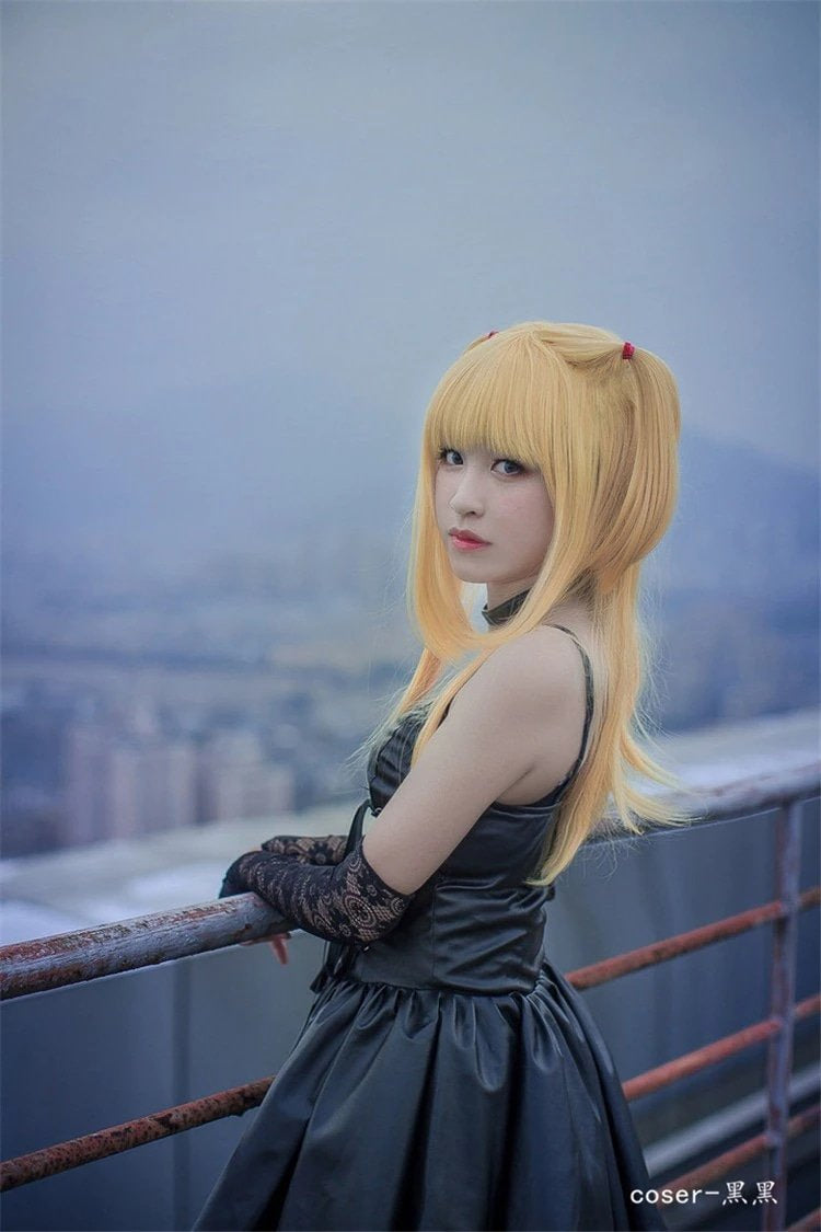 Death note misa amane cosplay set - black - cospalyer - cosplay - death note