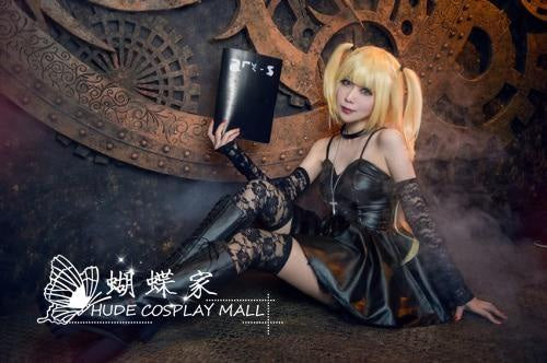 Death note misa amane cosplay set - black - cospalyer - cosplay - death note
