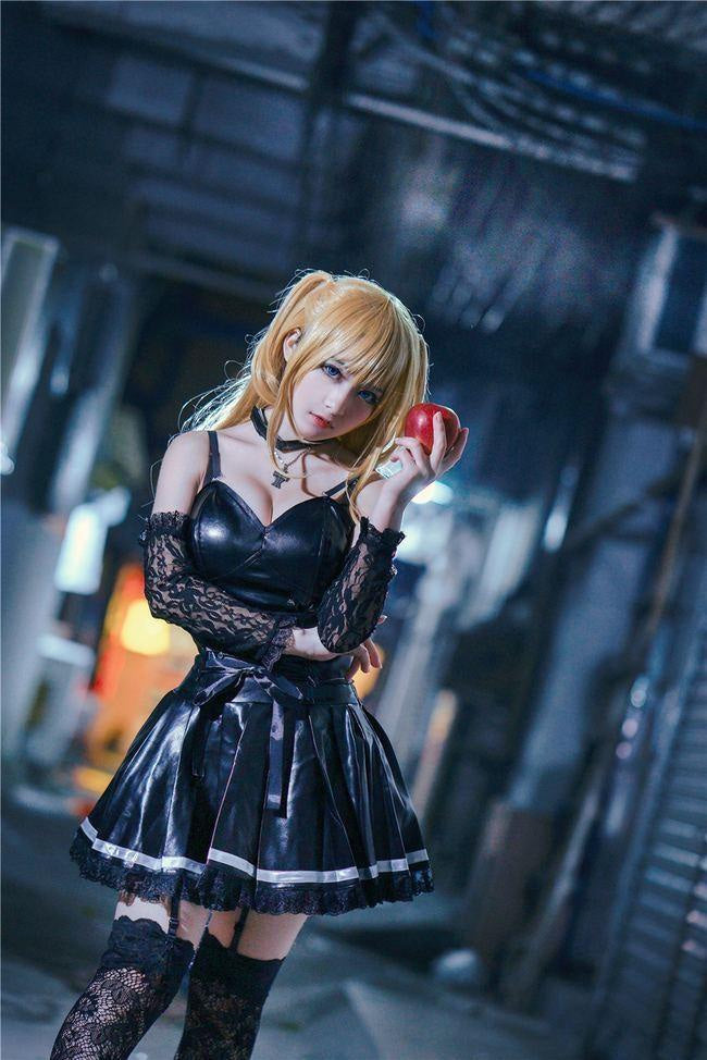 Death note misa amane cosplay set - black - cospalyer - cosplay - death note