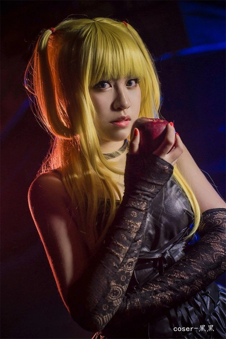 Death note misa amane cosplay set - black - cospalyer - cosplay - death note