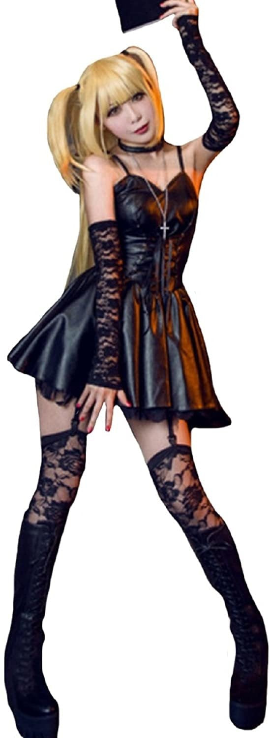 Death note misa amane cosplay set - black - cospalyer - cosplay - death note
