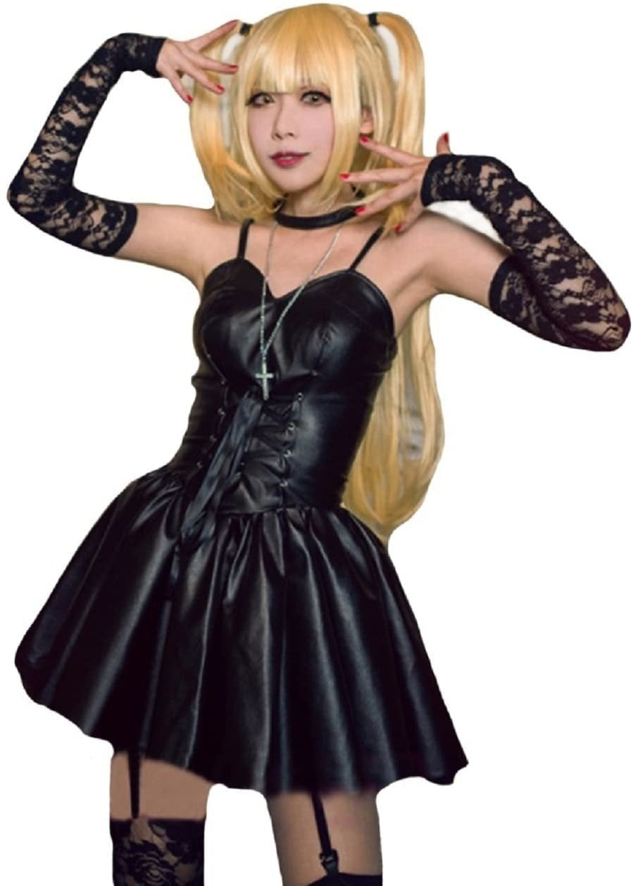 Death note misa amane cosplay set - black - cospalyer - cosplay - death note