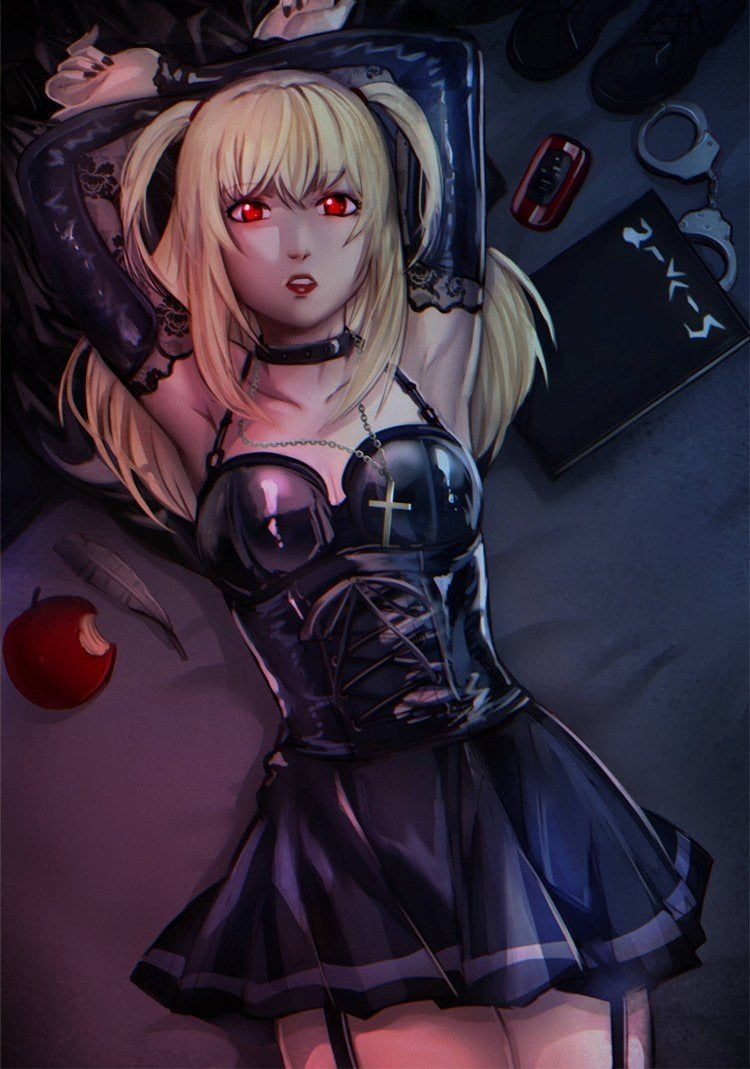 Death note misa amane cosplay set - black - cospalyer - cosplay - death note